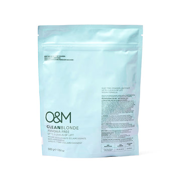 O&M CLEAN BLONDE Ammonia Free Powder Lightener 500g